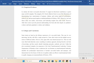 review and critically evaluate academic research papers