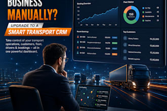 build custom CRM software for transport companies