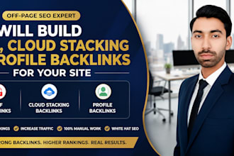build PDF cloud stacking and profile backlinks for your site
