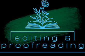 proofread and copy edit your fiction manuscript