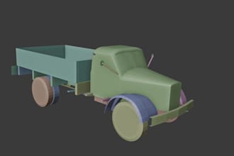 create a papercraft vehicle of your choice