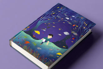 children book cover and children book illustrations