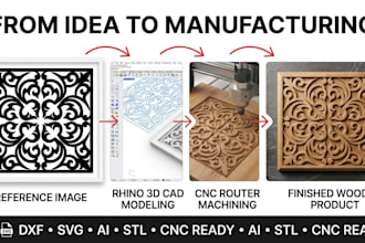 convert images into dxf, svg and ai files for cnc and laser