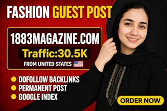 publish fashion article on 1883magazine,com