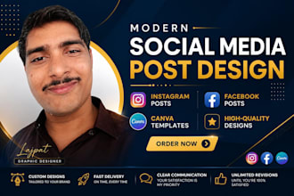 do social media post design, facebook post design