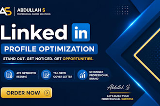 create a professional linkedin profile