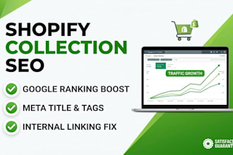 optimize shopify collection pages for google ranking and SEO