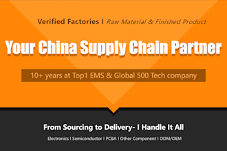 help you source raw materials and finished product in china