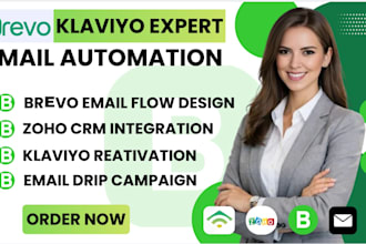 setup brevo email flow klaviyo reactivation campaign email drip zoho crm winback