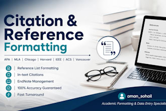 edit and format your academic paper citation and bibliography