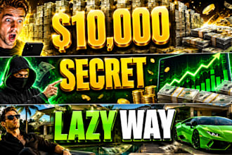 design high CTR finance crypto and cash cow youtube thumbnail