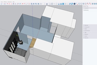 do sketchup or staad modelling