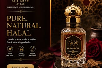 design professional ads for lifestyle and beauty brands