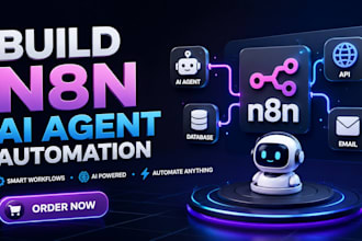 build n8n ai agent automation
