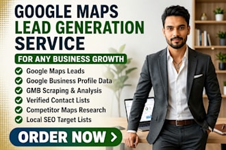 provide google maps lead generation and business leads