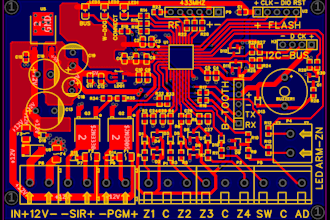 covert your schematics into pcb layout