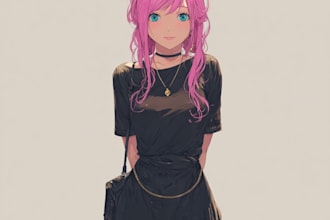 do an anime or comic character