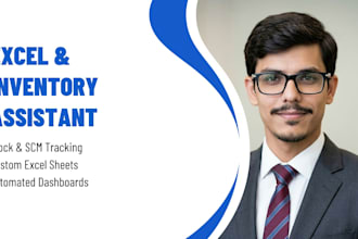 be your excel inventory management and supply chain virtual assistant