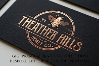 design a modern honey bee logo and packaging label