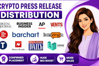 crypto press release distribution on top websites
