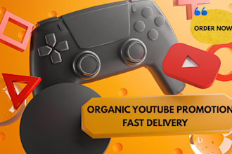 organic youtube video promotion