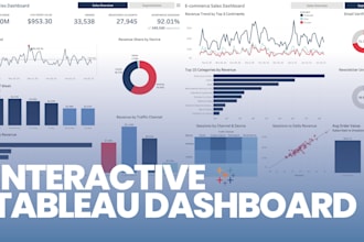 create interactive tableau dashboards