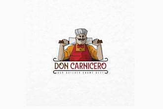 design powerful authentic traditional food retail logo