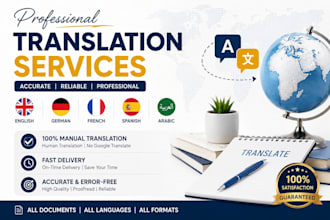 provide expert translation services for all languages