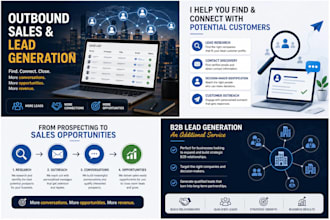 do outbound sales prospecting and create sales opportunities