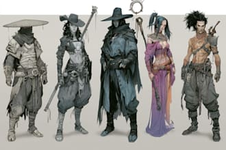 design characters concept art