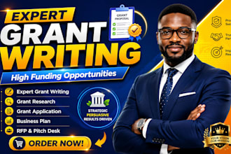 write grant proposal, grant research, grant writing and grant application