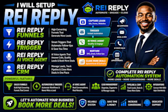 setup rei reply funnels rei reply trigger rei reply ai voice agent rei reply crm