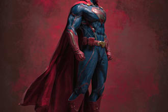 make your very own superhero or villain in marvel style