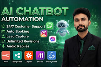 build ai chatbot and chat automation for your business