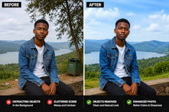 remove objects, enhance quality, and unblur photos