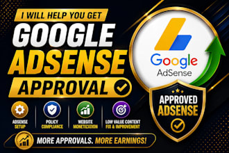 get google adsense approval and fix website rejection issues