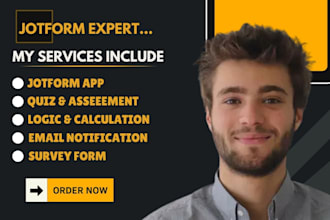design jotform and typeform surveys with automation and integrations