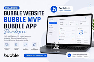 design bubble website bubble mvp bubble app developer