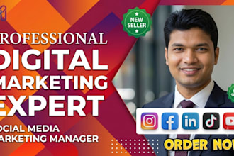 manage your social media as a digital marketer expert