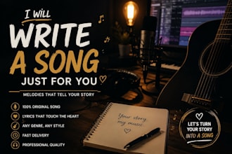 create songs for you