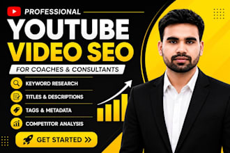 do youtube SEO and video optimization for coaches and consultants