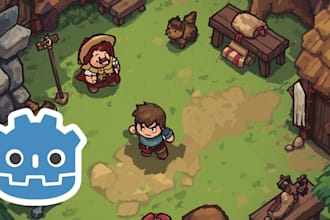 do 2d game in godot