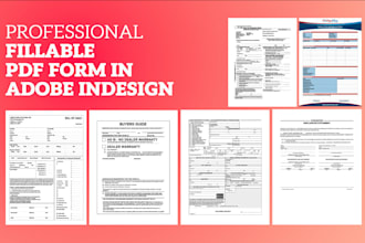 design a professional fillable PDF form in adobe indesign