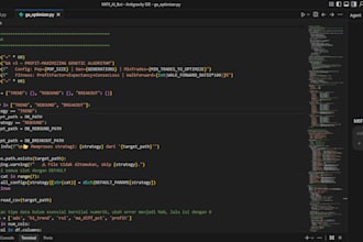develop robust python backend apps and web automation scripts