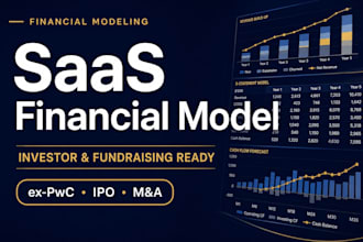 build an investor grade financial model for your saas or subscription startup