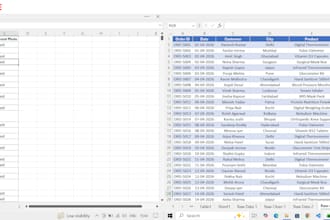 clean, format, merge, split excel data