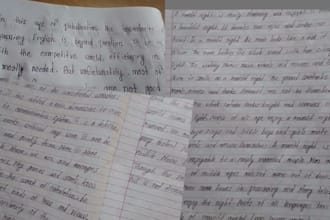 handwrite any beautiful letters or note
