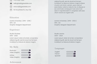 create a professional resume that helps you stand out