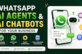 build whatsapp ai chatbots or whatsapp ai agents using whatsapp API