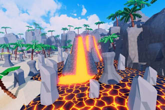 roblox vfx, roblox combat abilities, roblox map, roblox battleground, animation